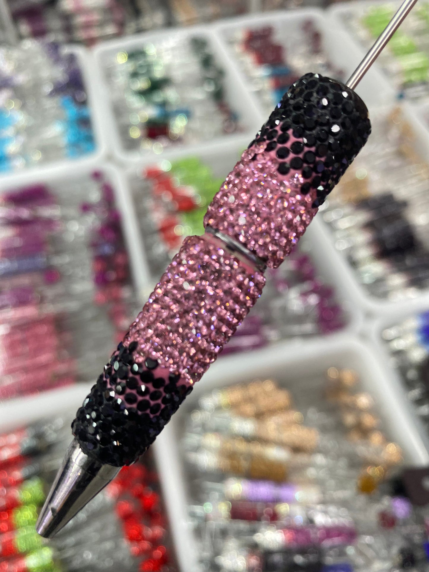 super blingy custom beaded pen -WRITING TOOL FOR OFFICE AND SCHOOL FOCALS FOCALS PENS