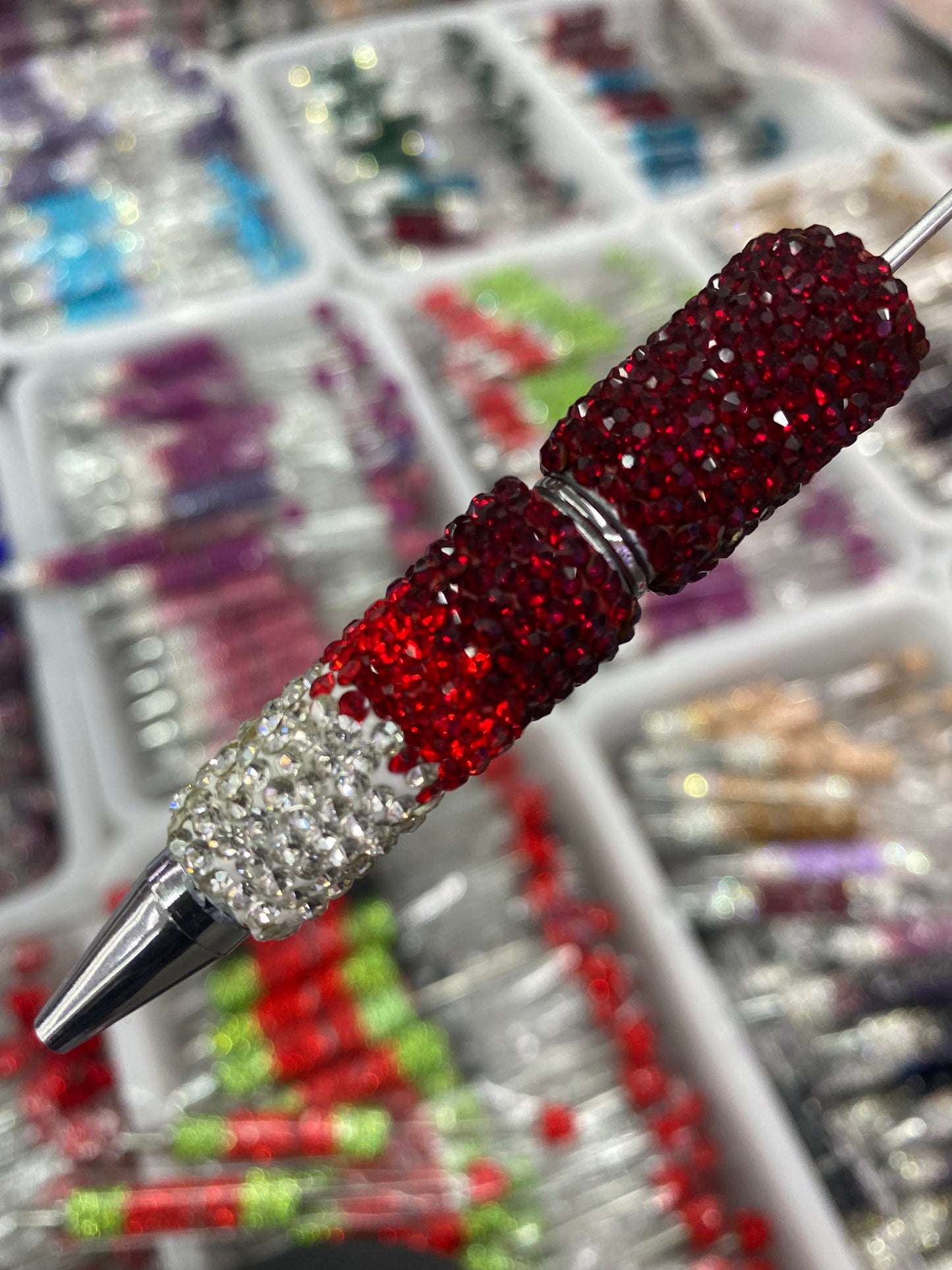 super blingy custom beaded pen -WRITING TOOL FOR OFFICE AND SCHOOL FOCALS FOCALS PENS